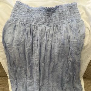 Final Touch Indigo Tie dye skirt